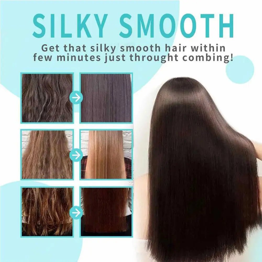60ml Keratin Hair Straightening Cream Professional Damaged Treatment Faster Smoothing Curly Hair Care Protein Correction Cream - UNAKIT
