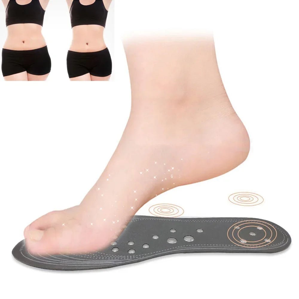 Magnetiska Massageinlägg för Fötter – Unisex, 18 Magneter, Viktkontroll - UNAKIT